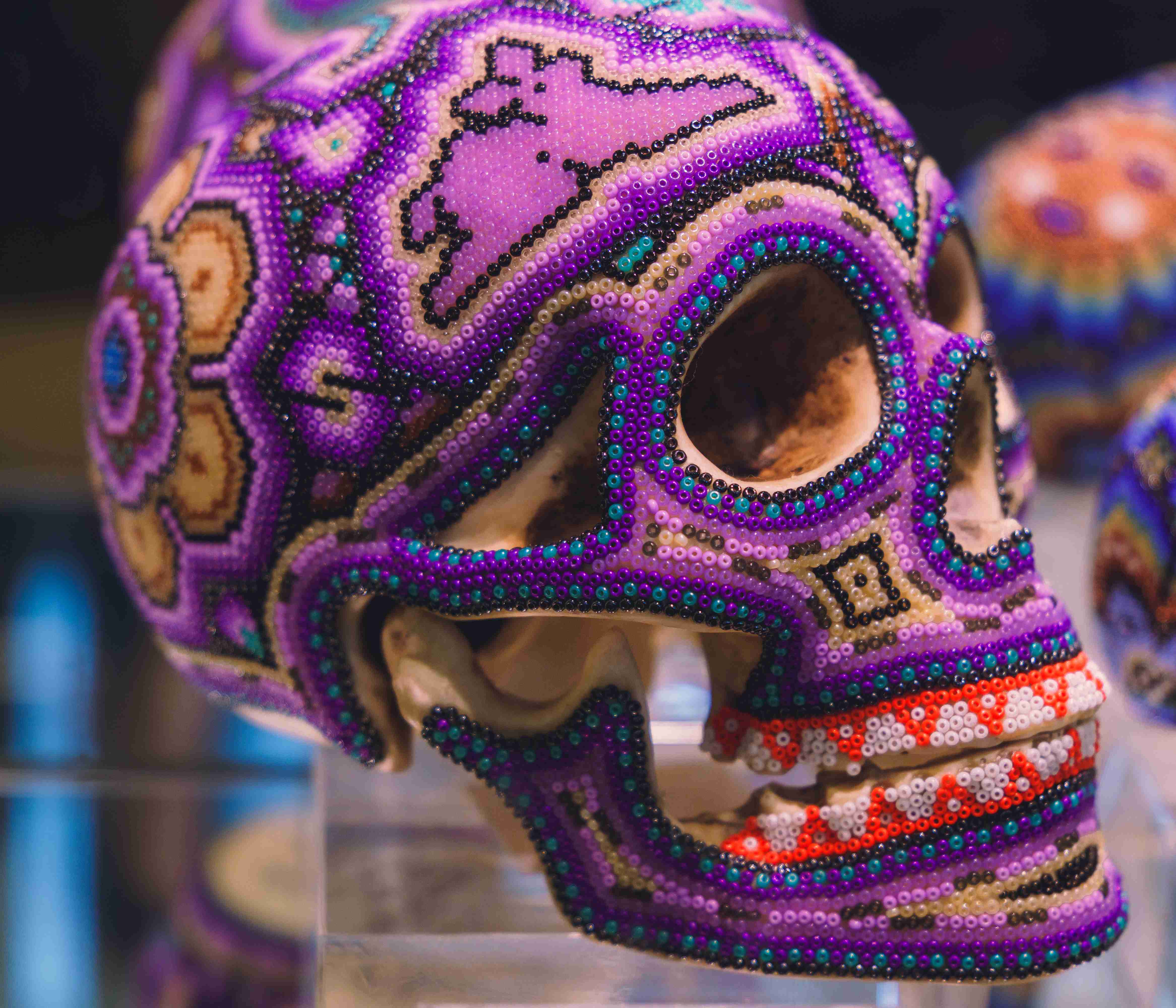 Beaded Skull (Close)